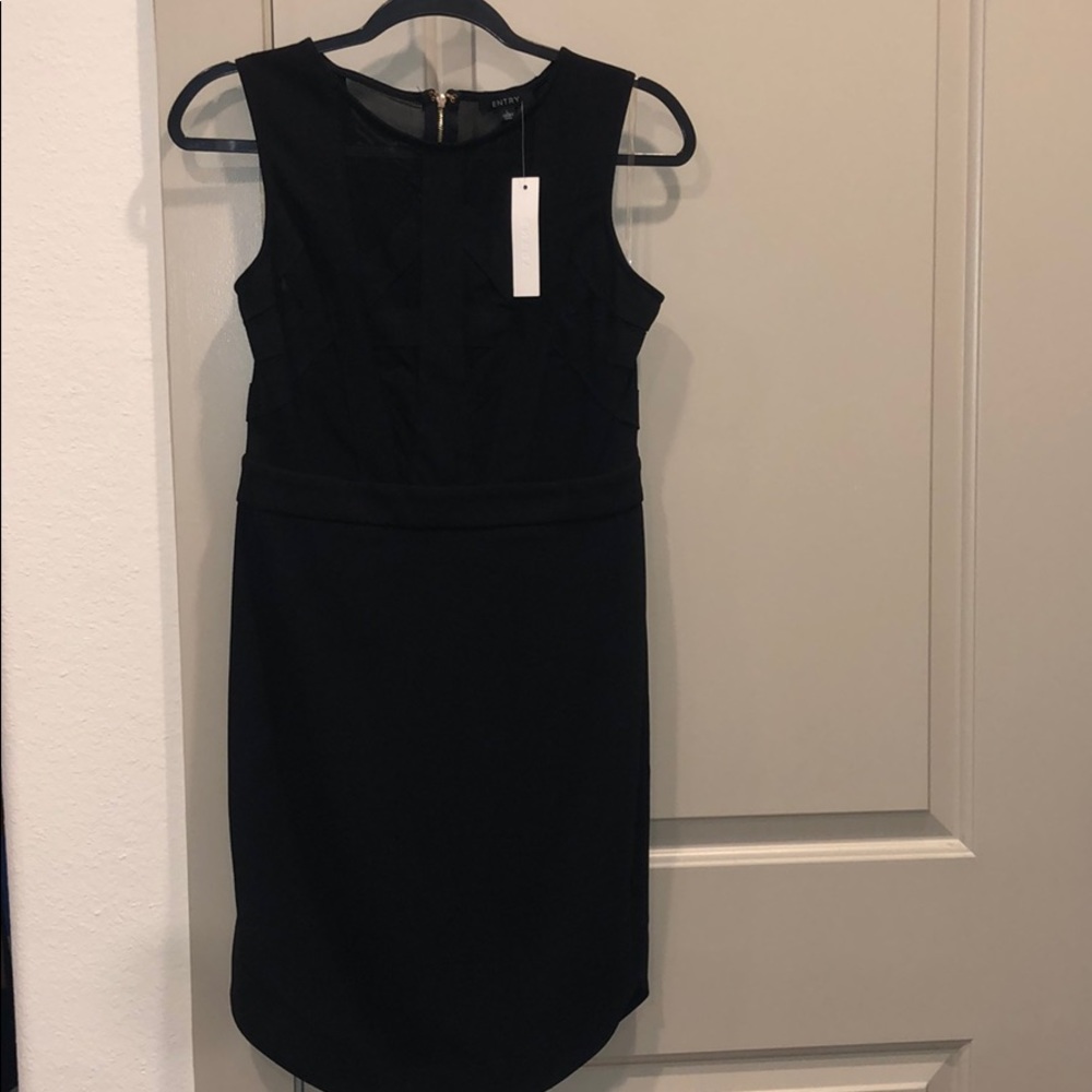Black Body Con Dress